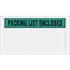 Box Partners 5 1/2 X 10" Green "Packing List Enclosed" Envelopes Cs Of 1000