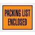 Box Partners 4 1/2x5 1/2" Orange "Packing List Enclosed" Envelopes Case Of 1000