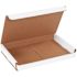 Box Partners 9 X 6 X 1" White Corrugated Mailers Pkg Of 50