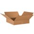 Box Partners 18 X 18 X 3" Flat Corrugated Boxes Pkg Of 25