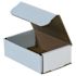 Box Partners 6 X 4 X 2" White Corrugated Mailers Pkg Of 50