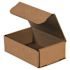 Box Partners 6 X 4 X 2" Kraft Corrugated Mailers Package Of 50