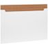 Box Partners 36 X 24 X 1/4" White Jumbo Fold-Over Mailers Package Of 20