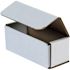 Box Partners 5 X 2 X 2" White Corrugated Mailers Package Of 50
