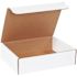 Box Partners 11 1/8 X 8 3/4 X 3" White Literature Mailers Package Of 50