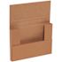 Box Partners 9 5/8 X 6 5/8 X 3 1/2" Kraft Easy-Fold Mailers Package Of 50