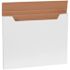 Box Partners 20 X 16 X 1" White Jumbo Fold-Over Mailers Package Of 20