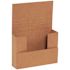 Box Partners 7 1/2 X 5 1/2 X 2" Kraft Easy-Fold Mailers Package Of 50