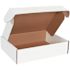 Box Partners 16 X 12 X 4" White Deluxe Literature Mailers Pkg Of 50