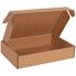 Box Partners 14 X 10 X 3" Kraft Deluxe Literature Mailer Package Of 50