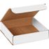 Box Partners 8 X 8 X 2" White Corrugated Mailers Package Of 50