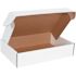 Box Partners 18 X 12 X 4" White Deluxe Literature Mailers Pkg Of 25