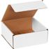 Box Partners 7 X 7 X 3" White Corrugated Mailers Pkg Of 50