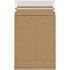 Box Partners 6 X 8" Kraft Self-Seal Stayflats Plus Mailers Cs Of 100
