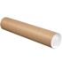 Box Partners 4 X 12" Kraft Tubes With Caps Cs Of 15