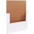 Box Partners 20 X 16 X 2" White Easy-Fold Mailers Pkg Of 50
