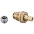 Central Brass Quick Pression- 1/4 Turn Stem Assembly W/Replaceable Seat