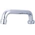 Central Brass 6" Swivel Tube Spout With Aerator