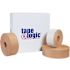 Box Partners 3"X375' Kraft Tape Logic?Â® #7500 Reinforced Water Activate Case Of 8