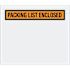 Box Partners 7 X 6" Orange "Packing List Enclosed" Envelopes Case Of 1000