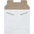 Box Partners 6 X 6" White Stayflats Mailers Cs Of 200