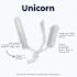 Unicorn Regular Organic Cotton Tampon Cartridge Plant-Based Applicator Case Of 6