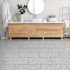 Lifeproof Bent White Terrazzo Clf Wp Lvt Flooring 19.1 Sq. Ft.,case Of 4