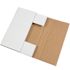 Box Partners 15 X 11 1/8 X 2" White Easy-Fold Mailers Pkg Of 50