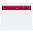 Box Partners 4 1/2 X 5 1/2" Red "Packing List Enclosed" Envelopes Cs Of 1000