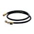 Hilmor 60in X 3/8in Black Vacuum Hose With Ball Valve End
