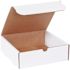 Box Partners 9 X 9 X 3" White Literature Mailers Pkg Of 50
