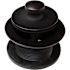 Westbrass Illusionary Overflow 12x4" Sch. 40 PVC Bath Drain W/Lift/Turn Bronze