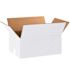 Box Partners 18 X 12 X 8" White Corrugated Boxes Pkg Of 25