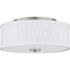 Progress Lighting Inspire LED Indoor Flush, 13", Brushed Nickel