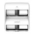 COMPACT Quad 4-Roll Coreless High-Capacity Toilet Paper Dispenser