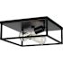 Progress Lighting Perimeter 2-Light Indoor Flush Mount, 12", Matte Black