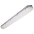 SATCO 4' Vapor Proof Linear Fixture, 40/50/60 Watt, 3 CCT Selectable, 120-347v