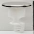 Universal 5" Plastic Pop-Up Plug With Stainless Steel Top, Pkg Of 5