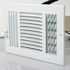 12 In. X 6 In. Three-Way Sidewall Register