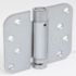 4 In. Residential Spring Door Hinge Satin Chrome