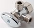Maintenance WarehouseÂ® Multi-Turn Dual Angle Stop Valve 1/2x3/8x3/8" Comp