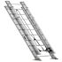 Louisville Ladder Ae1200hd 20 Ft. 375 Lb. Aluminum 20-Step Extension Ladder