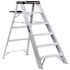 Louisville Ladder As3000 6 Ft. 300 Lb. 5-Step Aluminum Step Ladder