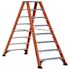 Louisville LadderÐ’ Fm1400hd 8 Ft. 375 Lb. Fiberglass 7-Step Twin Step Ladder