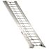 Louisville Ladder Ae2200 36 Ft. 300 Lb. Aluminum 36-Step Extension Ladder