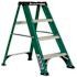Louisville LadderÐ’ Fs4000 4 Ft. 225 Lb. 3-Step Fiberglass Step Ladder