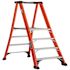 Louisville LadderÐ’ Fxp1800hd 4 Ft. 375 Lb. Fiberglass Pinnacle Platform Step Ladder