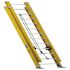 Louisville LadderÐ’ Fe4200hd 24 Ft. 375 Lb. Fiberglass 24-Step Extension Ladder