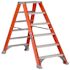 Louisville LadderÐ’ Fm1500 6 Ft. 300 Lb. Fiberglass 5-Step Twin Step Ladder