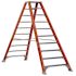 Louisville LadderÐ’ Fm1500 10 Ft. 300 Lb. Fiberglass 9-Step Twin Step Ladder